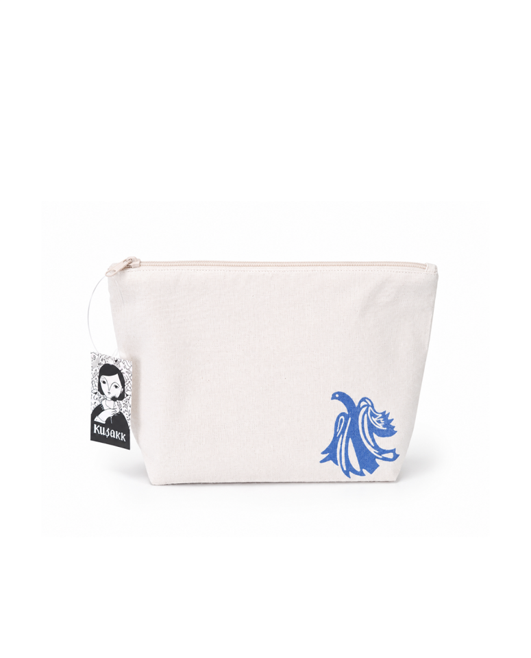Baskılı Bez Clutch Cüzdan