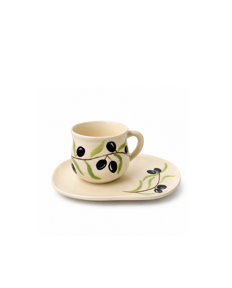 Zeytinli Espresso Fincanı
